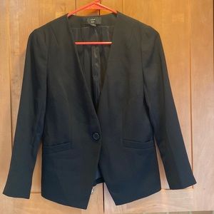 J. crew  365 career classic single button blazer size 00